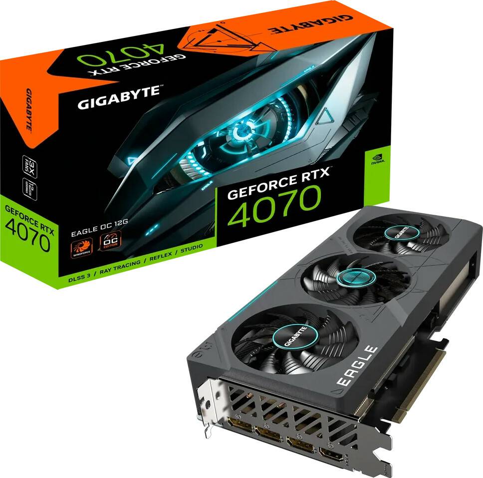 Grafikkarten GigaByte GeForce RTX 4070EAGLE OC 12G